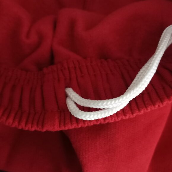 NWT Fruit of the Loom Mens L Red EverSoft Fleece Elastic Bottom Sweatpants - Picture 4 of 10